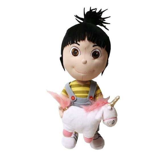 Despicable Me Minions Agnes Unicorn It's So Fluffy Plush Doll Toy Plush 15 Inch - Picture 2 of 6